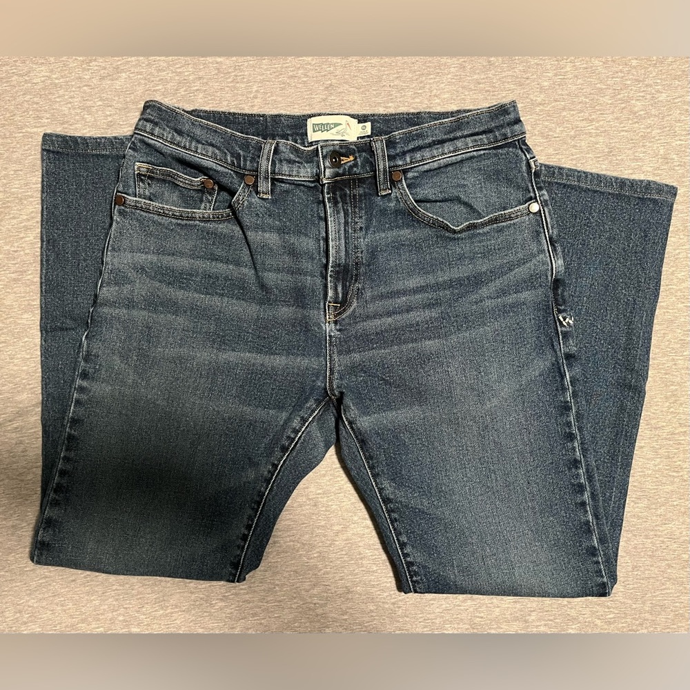 Wellen Organic Stretch Denim in Dark Wash